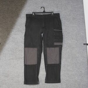 FXD Work Pants Mens 36S Black WP-1 Taped Utility Cargo Workwear Double Knee